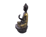 Lord Buddha Brass Statue - Blessing Buddha Idol for Garden, Puja, Home Mandirs, Gifts by Pooja Bazar 5.5 X 8 X 3 In