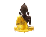 Lord Buddha Brass Statue - Blessing Buddha Idol for Garden, Puja, Home Mandirs, Gifts by Pooja Bazar 12 x 6.5  x 10 In