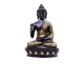 Lord Buddha Brass Statue - Blessing Buddha Idol for Garden, Puja, Home Mandirs, Gifts by Pooja Bazar 5 X 12 X 7 In