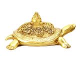 Vishnu Vahana Kurma Murti vishnu Yantra Brass Material Statue For Puja, Home Mandir, Gifts by Pooja Bazar 15 X 7 X 10 In