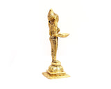 Riddhi Siddhi Brass Statue for Puja, Home Mandirs, Decor, Gifts, Showpiece by Pooja Bazar 2.5 X 7.5 X 2.5 In