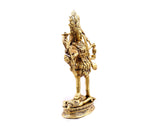 Mahakali Maa Statue Brass Material for Puja, Decor, Showpiece, Madirs, Office, Gifts by Pooja Bazar 3 X 11 X 6 In